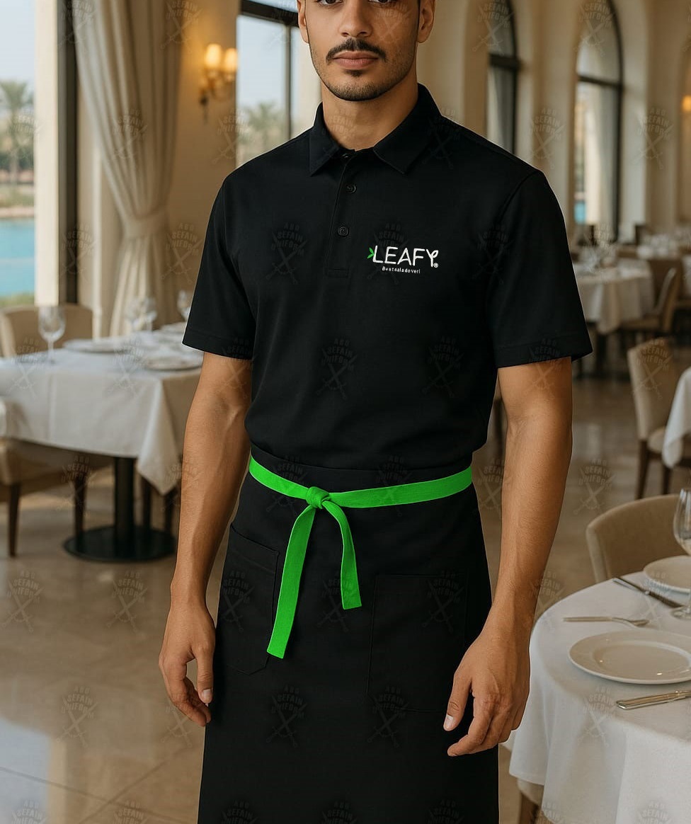 Restaurant and cafe uniforms-أفضل تصميمات الزى الموحد للمطاعم و الكافيهات -صور وموديلات يونيفورم ويتر -شركة ابو سيفين يونيفورم 01020275583