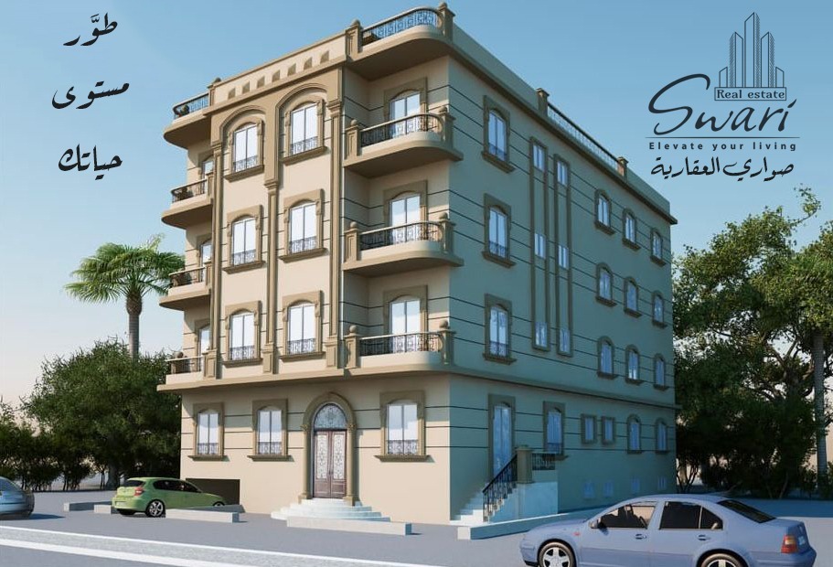 شقه للبيع بحي الاب تاون 6 اكتوبر