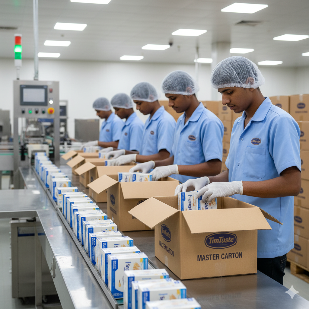 مطلوب عمال انتاج لمصنع عصير في العبور